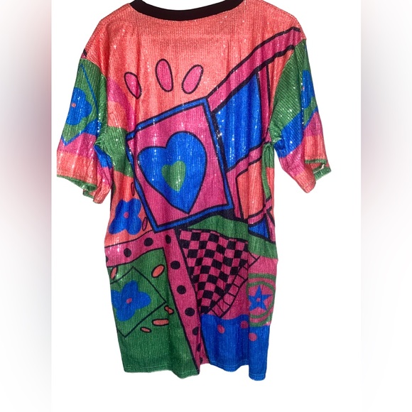 Multi-Color Shirt/Dress - Picture 2 of 2